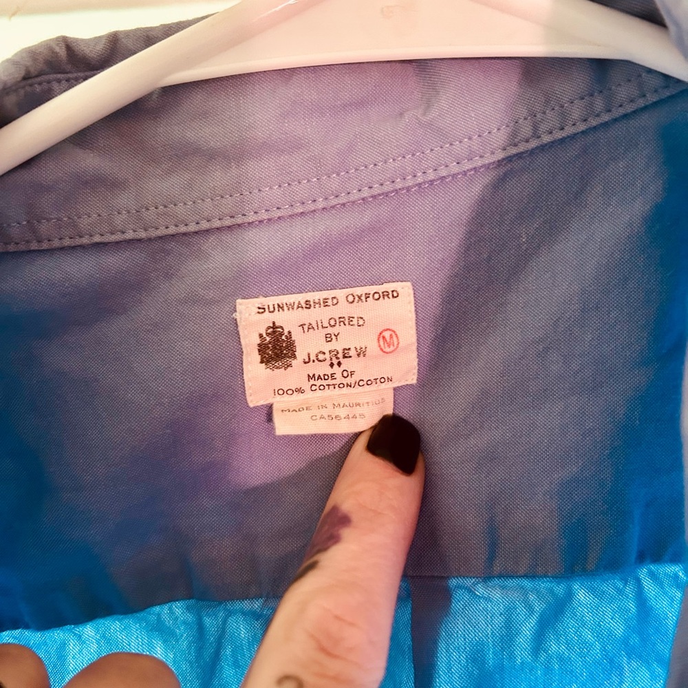 J.Crew Light Blue Oxford Shirt